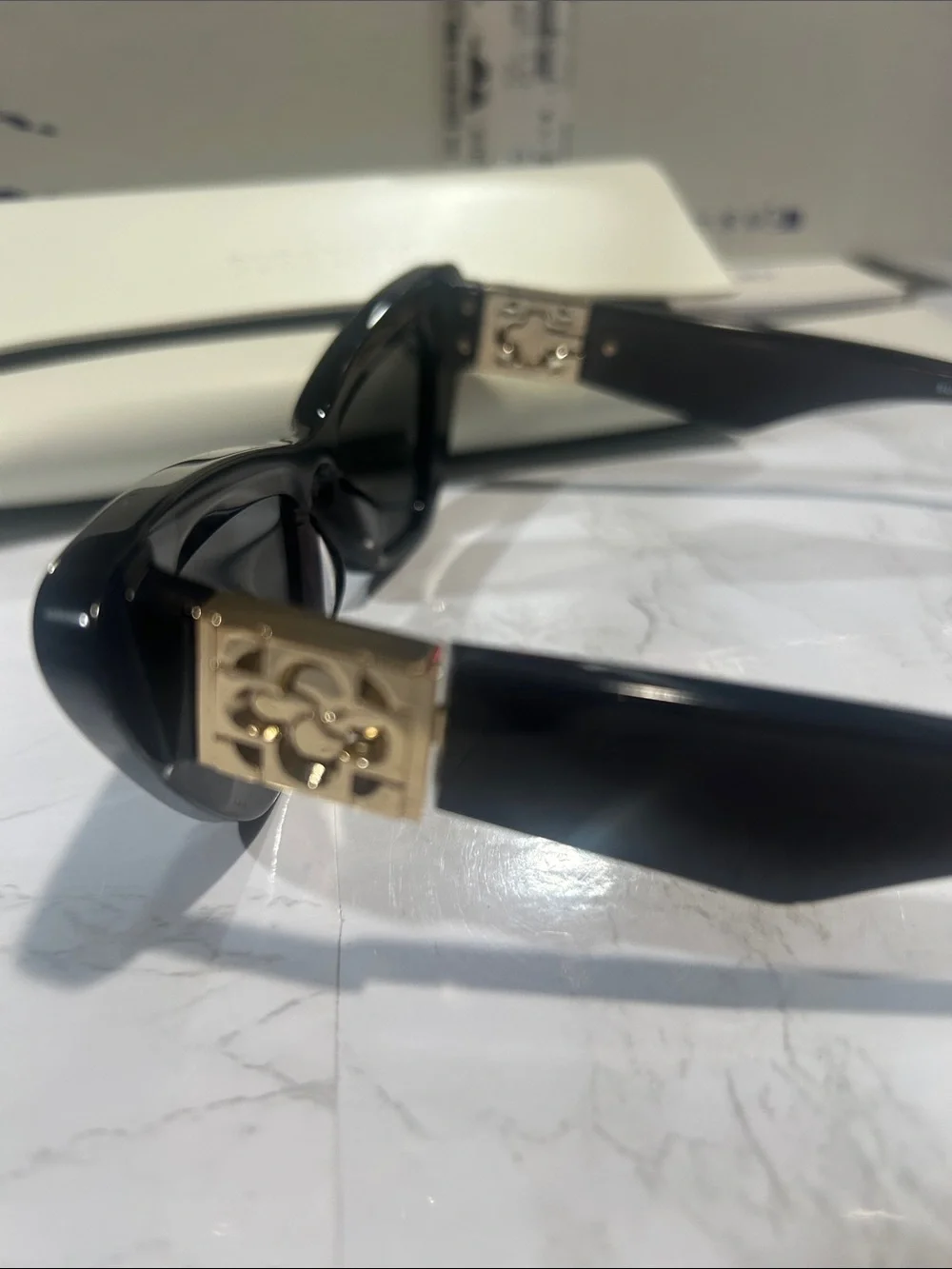 Burberry Black Cat-Eye Sunglasses